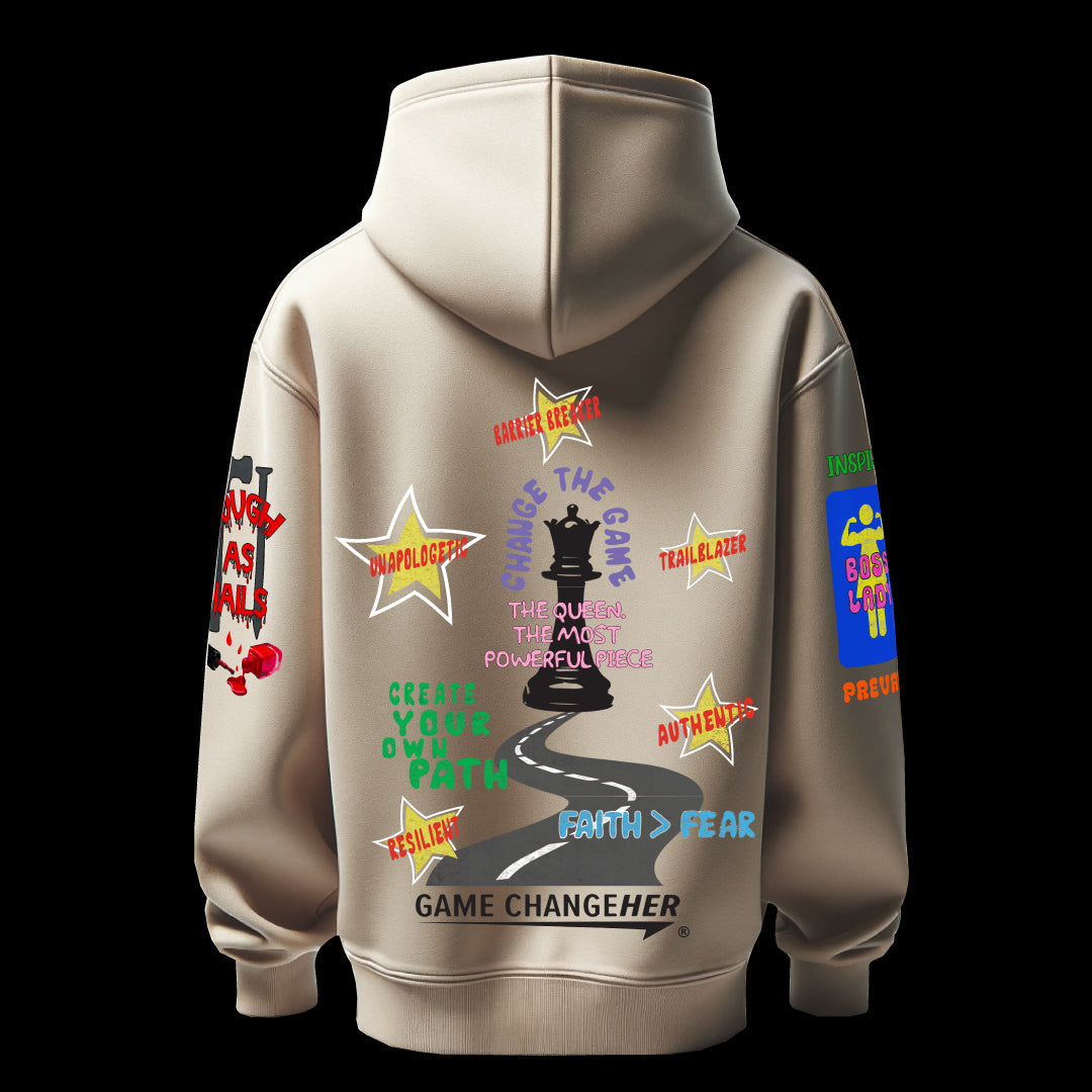 Game ChangeHer Bone Hoodie (Back)