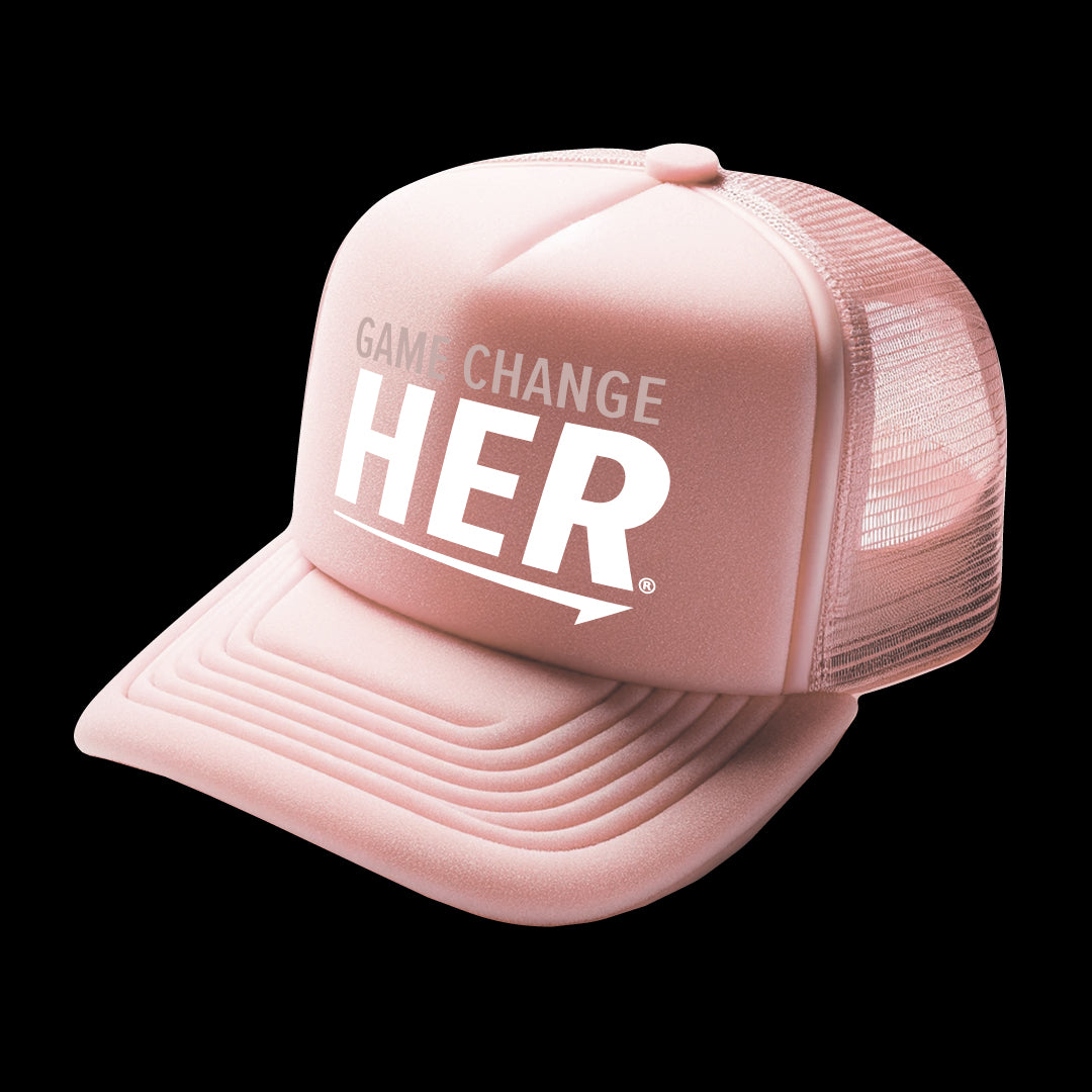 Game ChangeHer Pink Trucker Hat